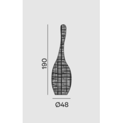 Lampadaire design Bolla 190...