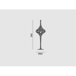 Lampadaire design Spin M...