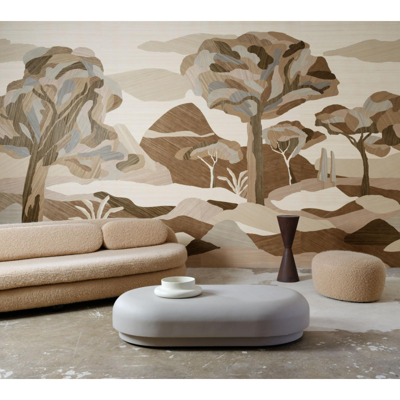 Panoramique paysage Under the Sycamore Tree Arte