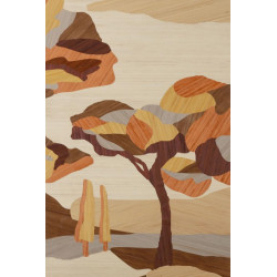 Panoramique paysage Under the Sycamore Tree Arte