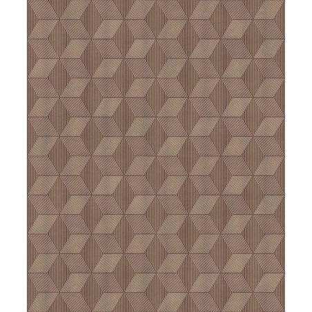 Papier peint motifs géométriques Manhattan Masureel