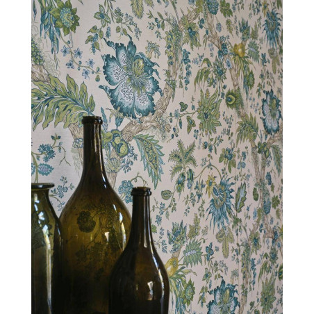 Revêtement mural fleuri Adelaide Manuel Canovas