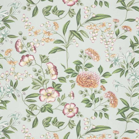 Revêtement mural fleuri Coromandel Manuel Canovas