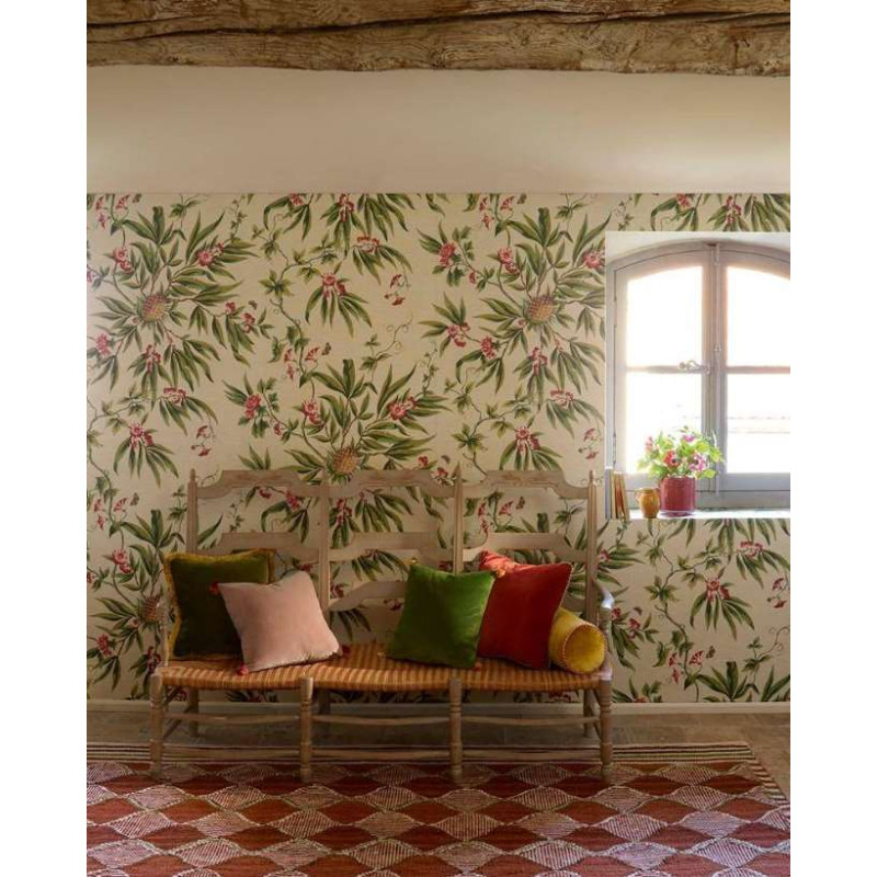 Revêtement mural fleuri Opao Manuel Canovas