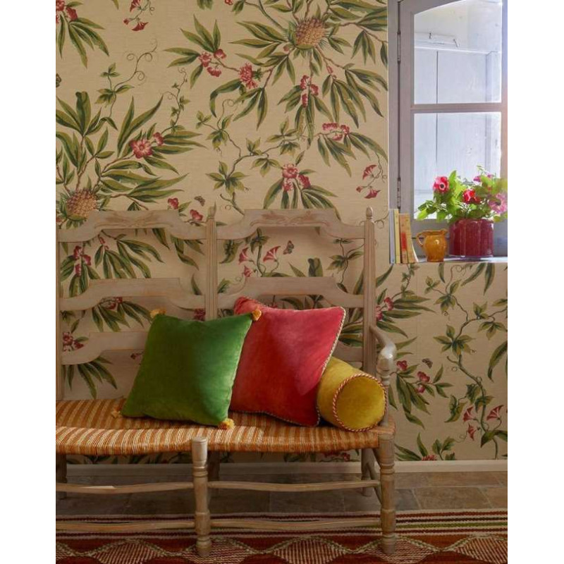 Revêtement mural fleuri Opao Manuel Canovas