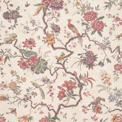 Revêtement mural fleuri Pavillon de Bidaine Manuel Canovas