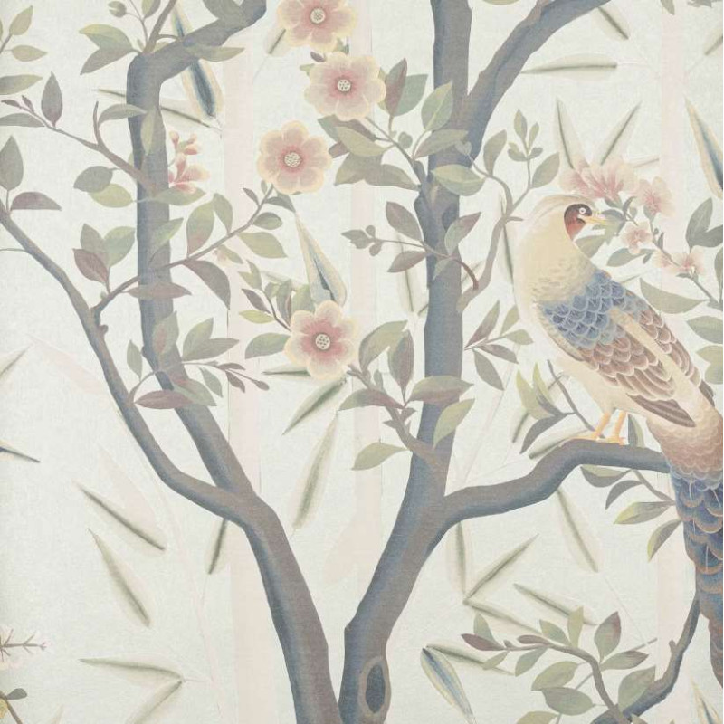Papier panoramique La Voliere Manuel Canovas