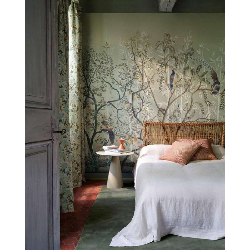 Papier panoramique La Voliere Manuel Canovas