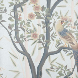 Papier panoramique La Voliere Manuel Canovas