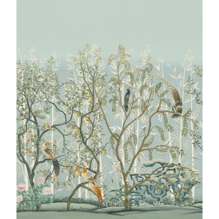Papier panoramique La Voliere Manuel Canovas