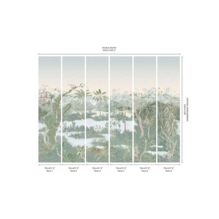 Papier panoramique Borneo Manuel Canovas
