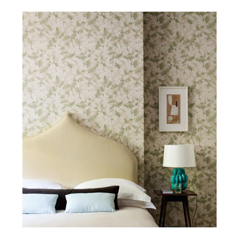 Papier peint fleuri Mimosa Jane Churchill