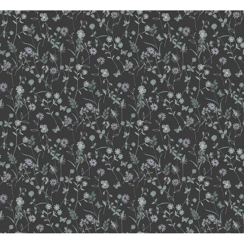 Papier peint fleuri Elysium Masureel