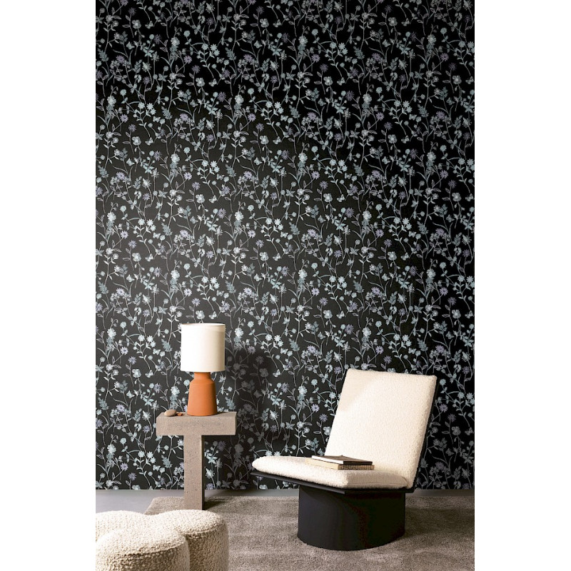 Papier peint fleuri Elysium Masureel