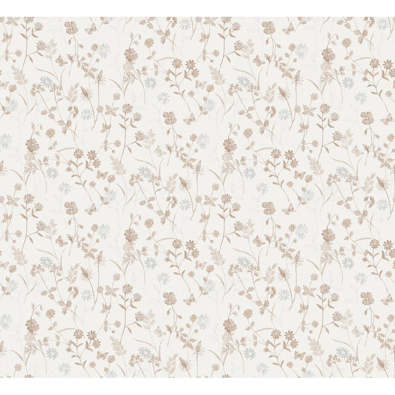 Papier peint fleuri Elysium Masureel