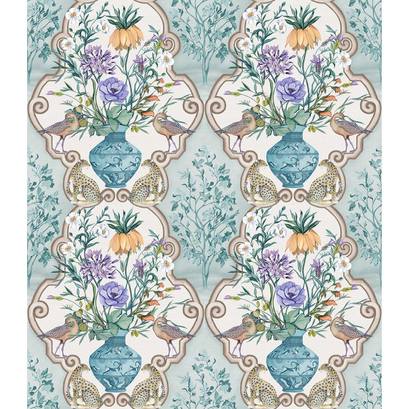 Papier peint fleuri Sundara Osborne & Little