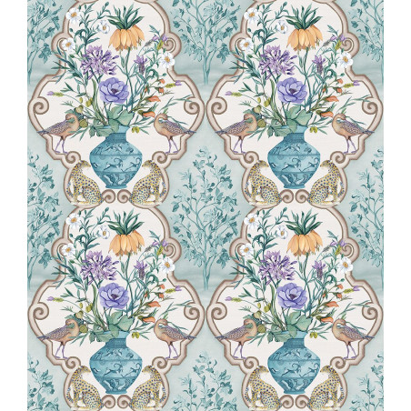 Papier peint fleuri Sundara Osborne & Little