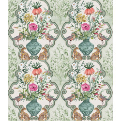 Papier peint fleuri Sundara Osborne & Little