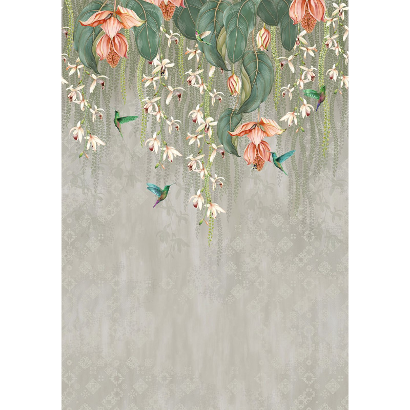 Papier peint fleuri Trailing Orchid Osborne & Little
