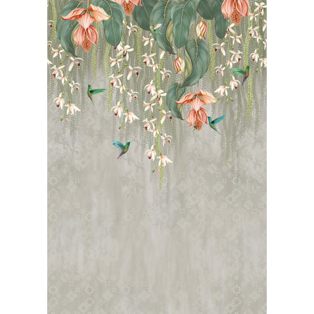 Papier peint fleuri Trailing Orchid Osborne & Little