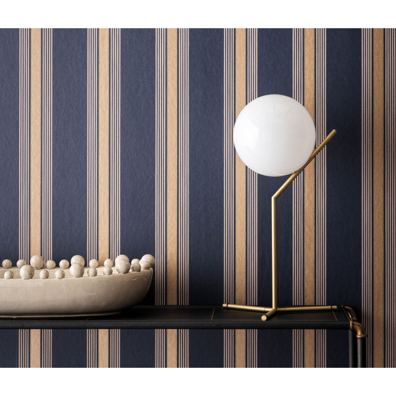 Papier peint rayures Manetti Stripe Osborne & Little