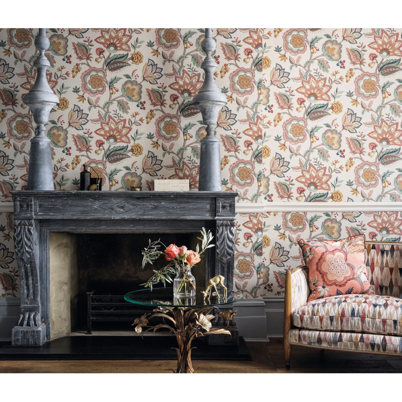 Papier peint fleuri Samode Osborne & Little