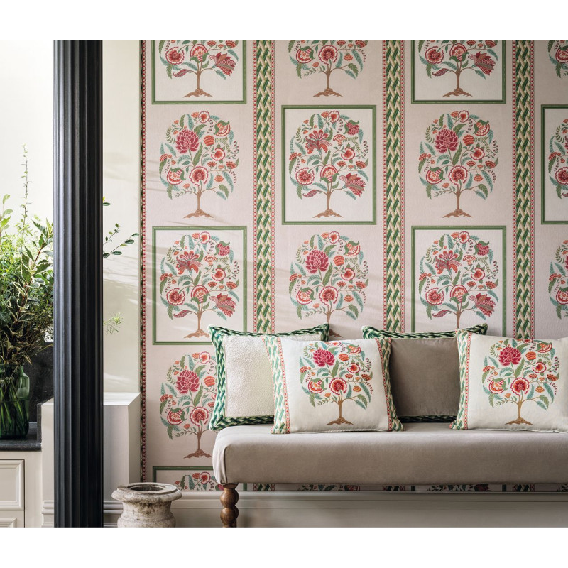 Papier peint fleuri Taniska Osborne & Little