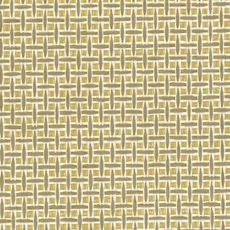 Papier peint motifs géométriques Papyrus Osborne & Little