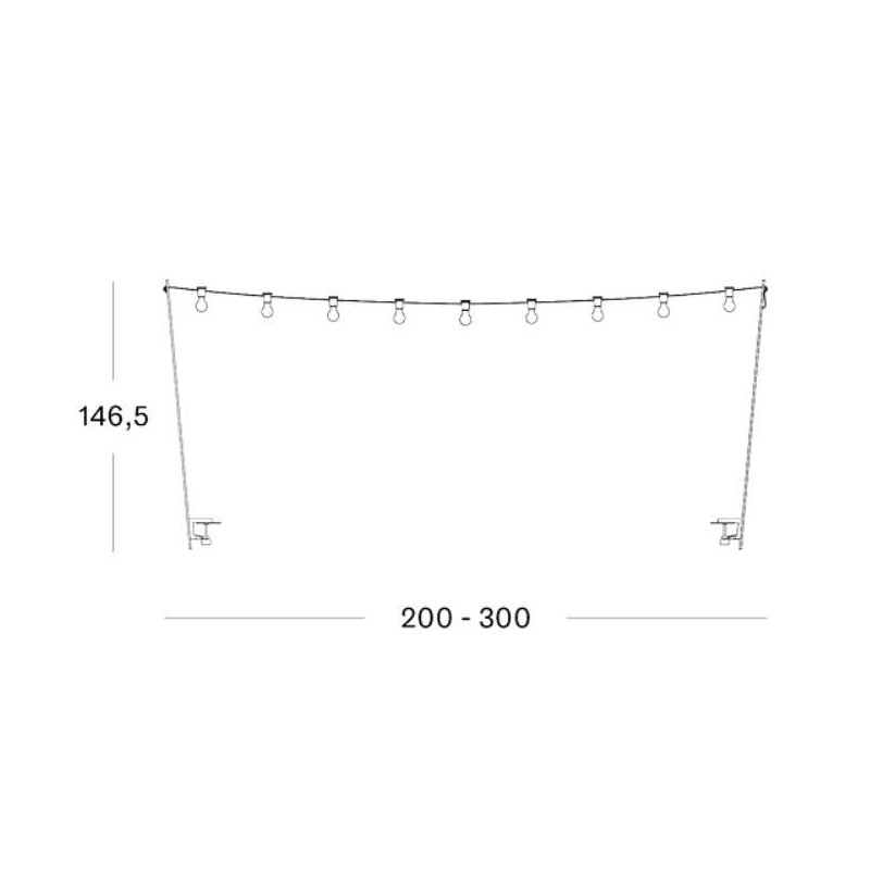 Lampe extérieur design table Light Vincent Sheppard