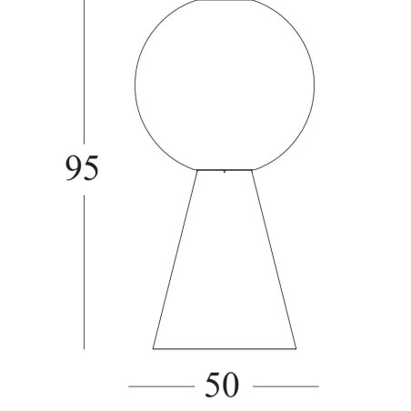 Lampadaire design Bob Vincent Sheppard