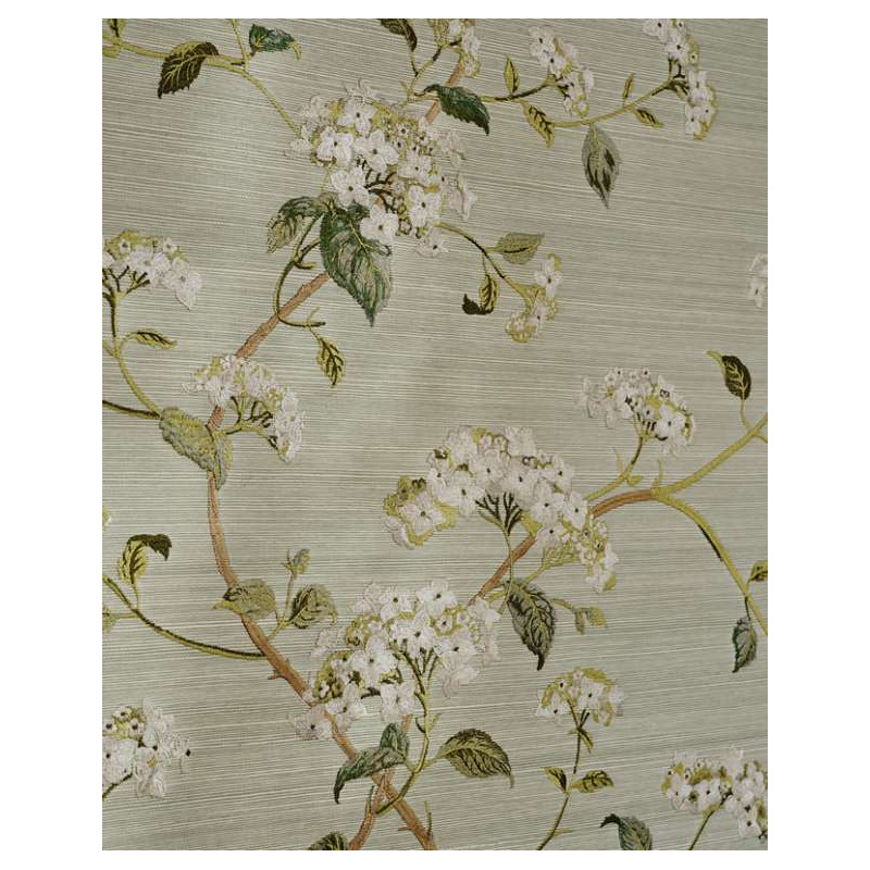 Papier peint fleuri Summerby Sisal Colefax and Fowler