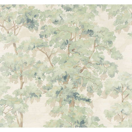Papier peint arbre Arbour Sisal Colefax and Fowler