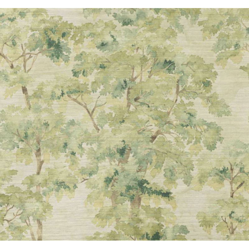 Papier peint arbre Arbour Sisal Colefax and Fowler