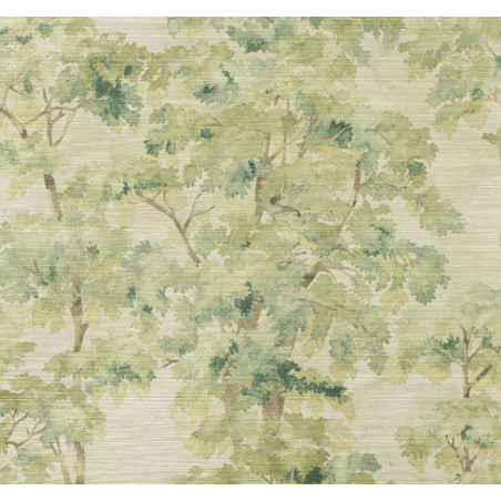 Papier peint arbre Arbour Sisal Colefax and Fowler