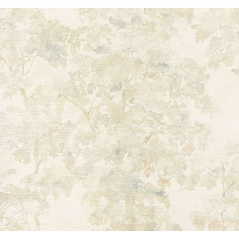 Papier peint arbre Arbour Sisal Colefax and Fowler