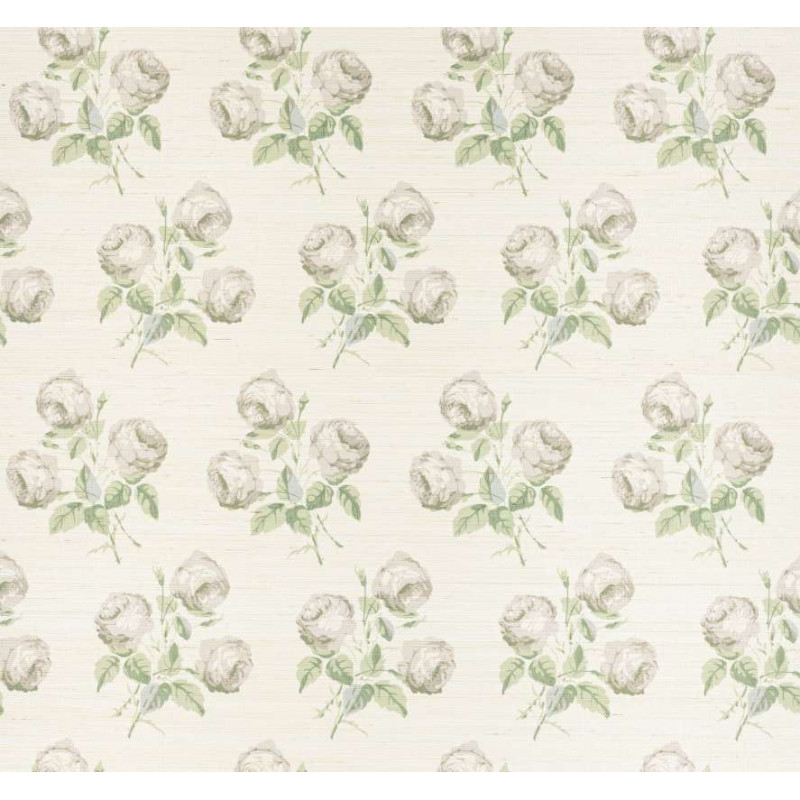 Papier peint fleuri Bowood Sisal Colefax and Fowler