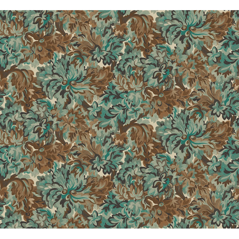 Papier peint fleuri Idilia Masureel