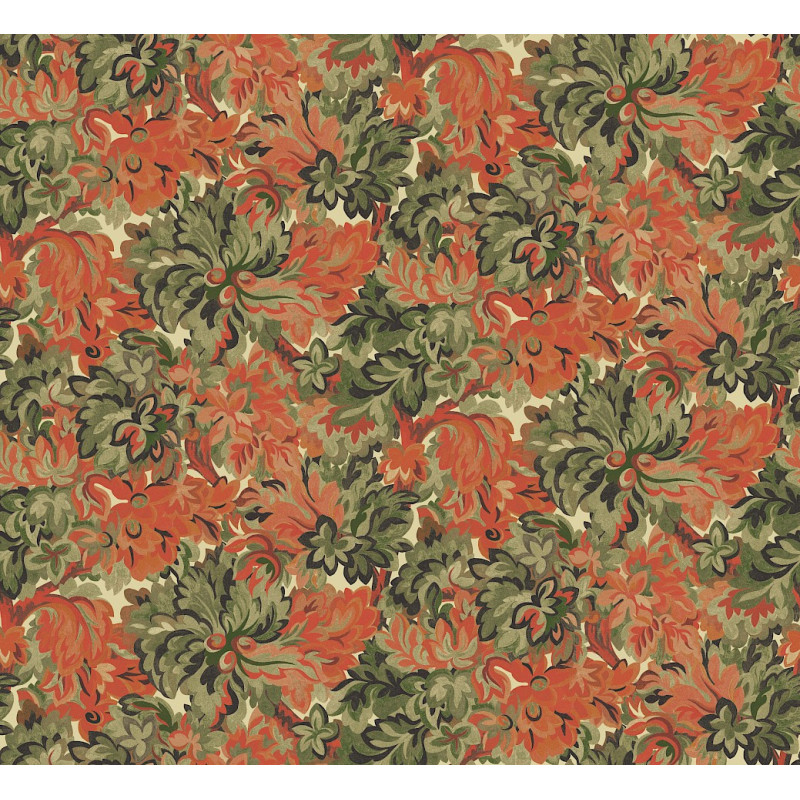 Papier peint fleuri Idilia Masureel