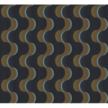 Papier peint géométrique Flow Masureel