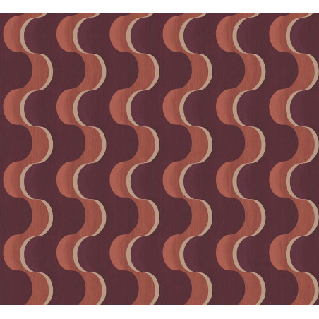 Papier peint géométrique Flow Masureel