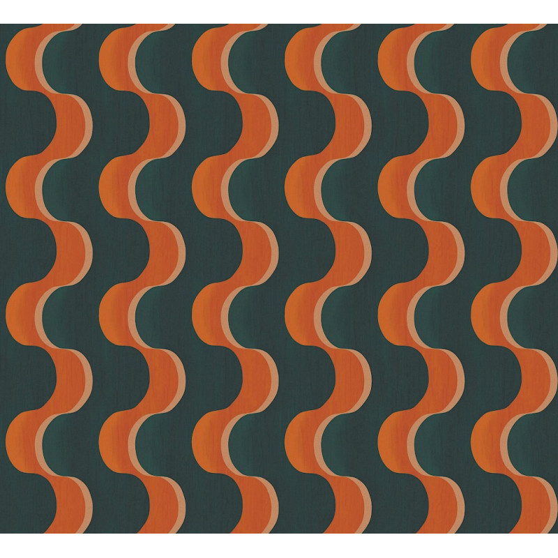 Papier peint géométrique Flow Masureel