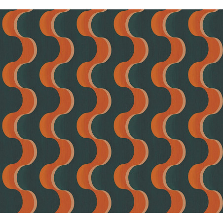 Papier peint géométrique Flow Masureel