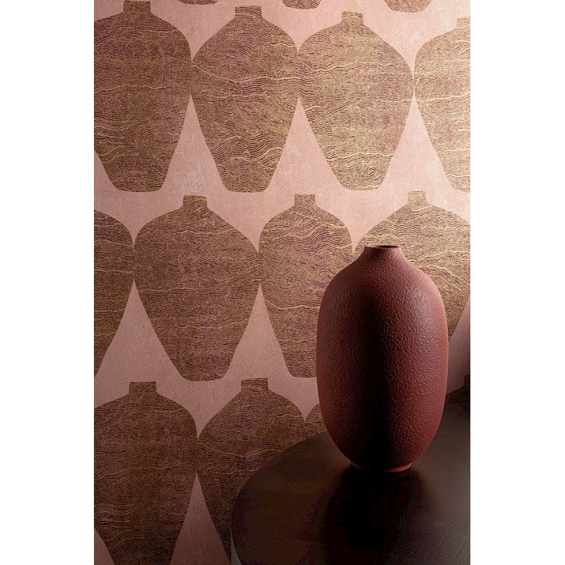 Papier peint géométrique Hemia Masureel