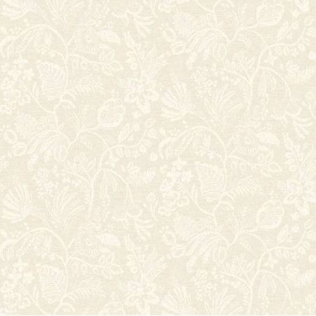 Papier peint fleuri Pastel Casamance