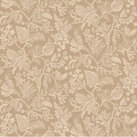 Papier peint fleuri Pastel Casamance
