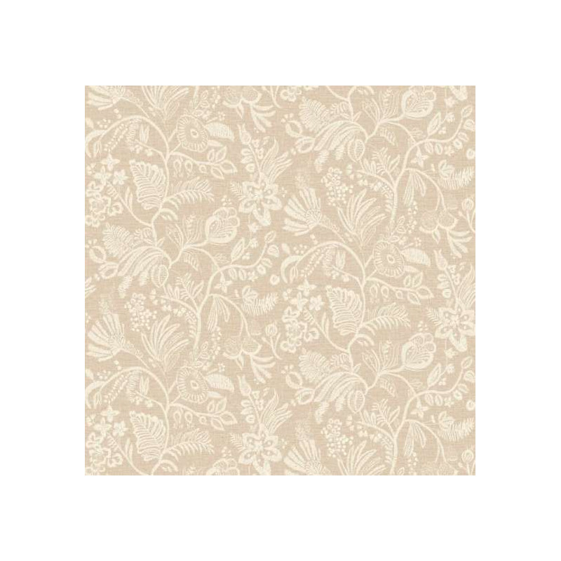 Papier peint fleuri Pastel Casamance