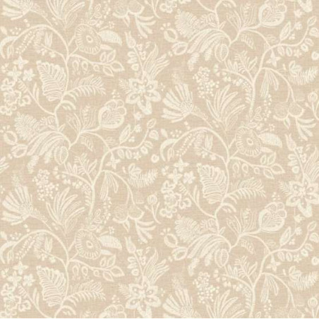 Papier peint fleuri Pastel Casamance