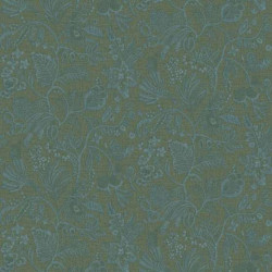 Papier peint fleuri Pastel Casamance