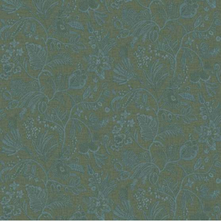 Papier peint fleuri Pastel Casamance