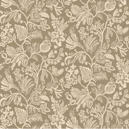 Papier peint fleuri Pastel Casamance